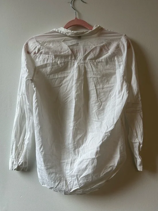 Classic White Button-Up - Picture 2 of 3